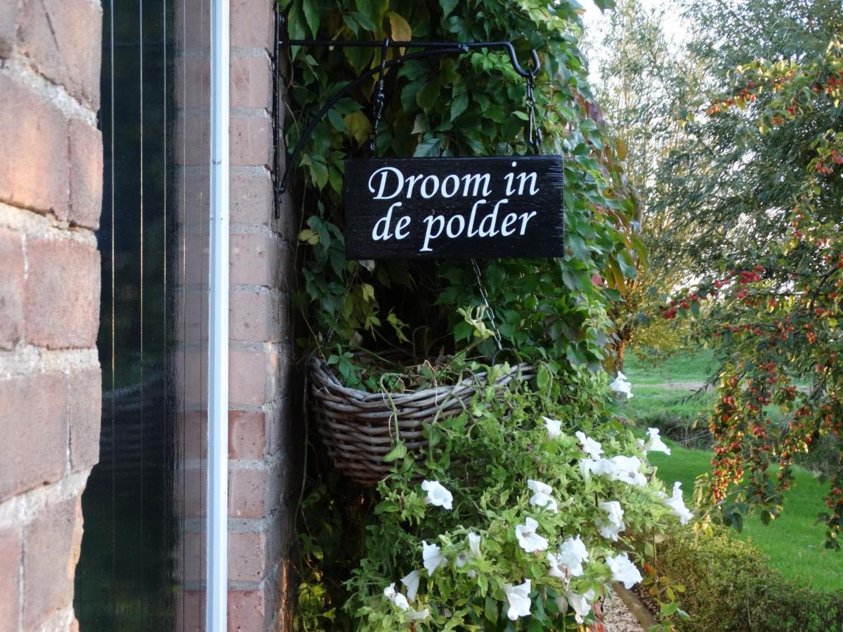 B & B 'Droom In De Polder De Suite Met Prive Sauna Arnemuiden Ngoại thất bức ảnh
