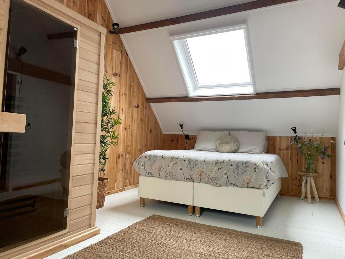 B & B 'Droom In De Polder De Suite Met Prive Sauna Arnemuiden Ngoại thất bức ảnh
