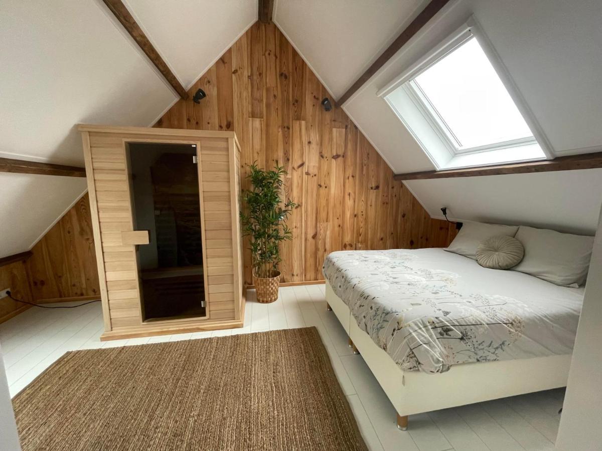 B & B 'Droom In De Polder De Suite Met Prive Sauna Arnemuiden Ngoại thất bức ảnh