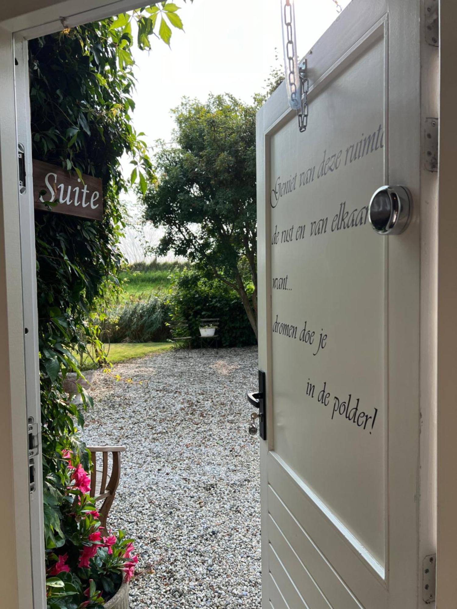 B & B 'Droom In De Polder De Suite Met Prive Sauna Arnemuiden Ngoại thất bức ảnh
