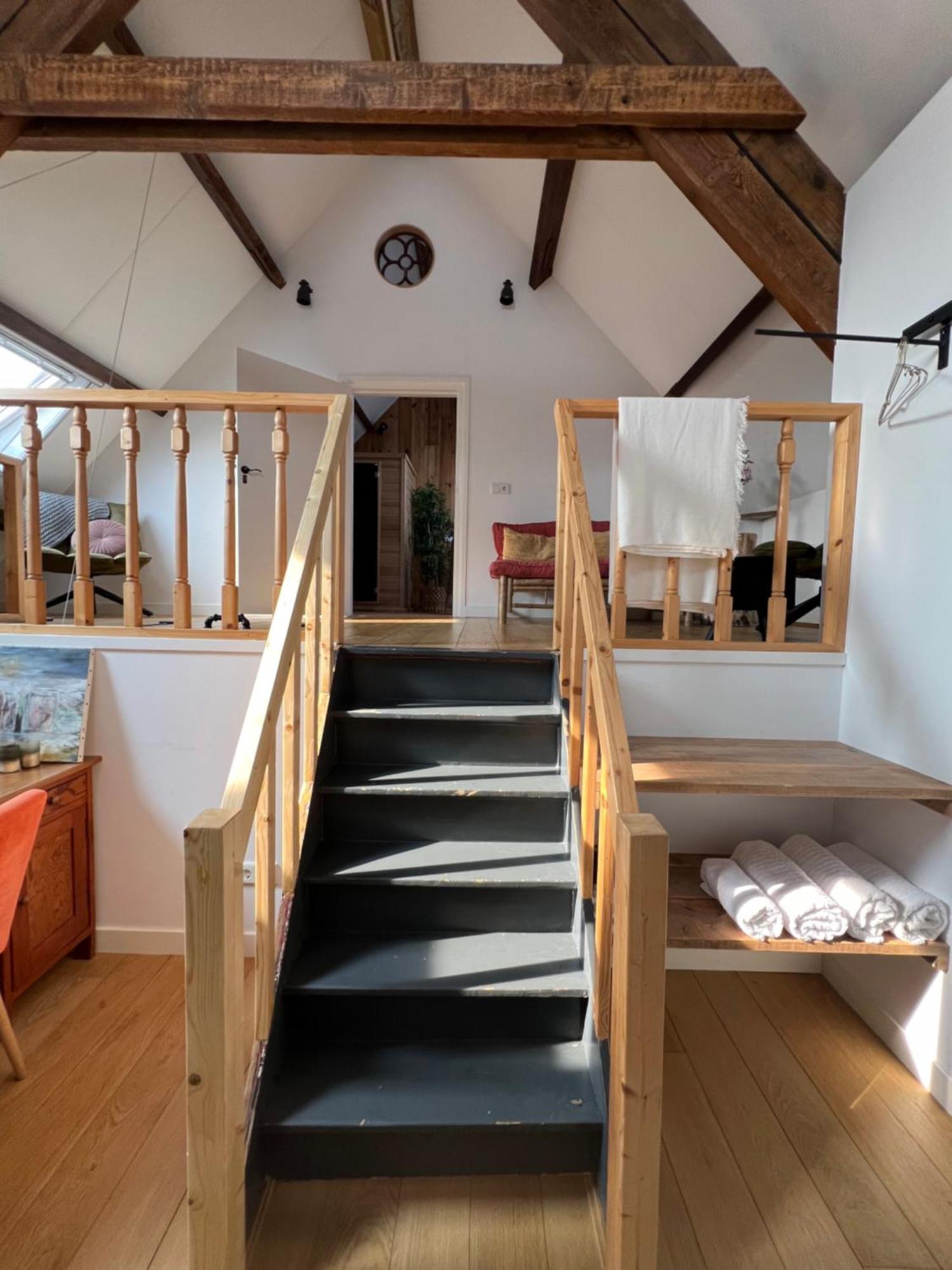 B & B 'Droom In De Polder De Suite Met Prive Sauna Arnemuiden Ngoại thất bức ảnh