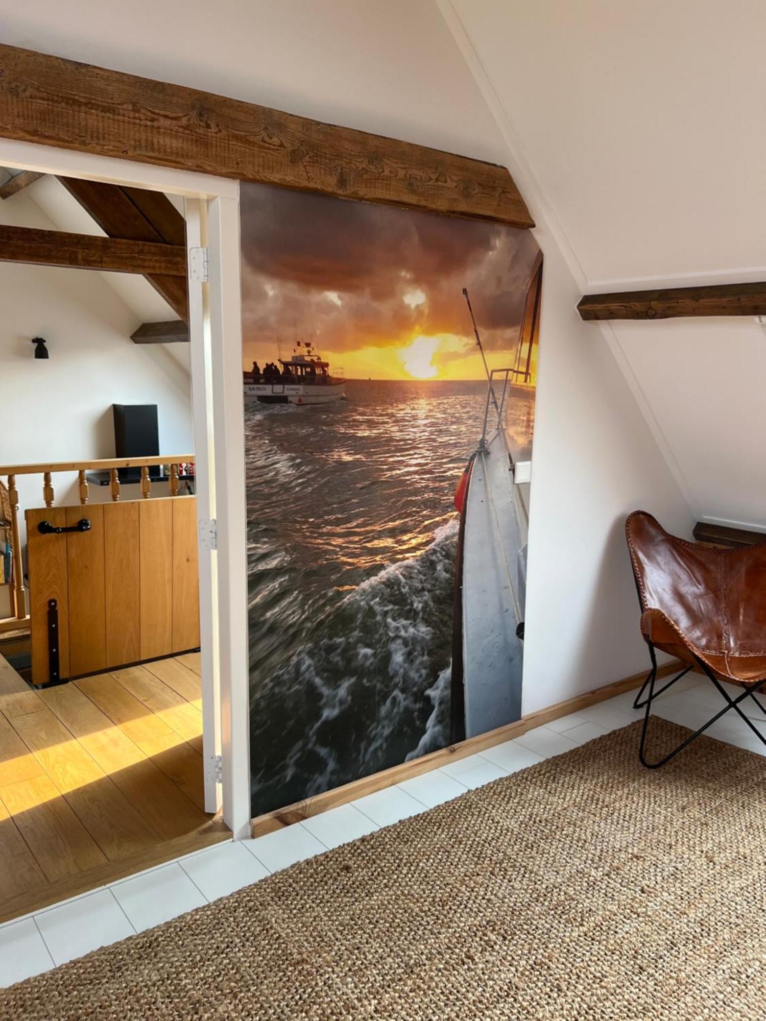 B & B 'Droom In De Polder De Suite Met Prive Sauna Arnemuiden Ngoại thất bức ảnh