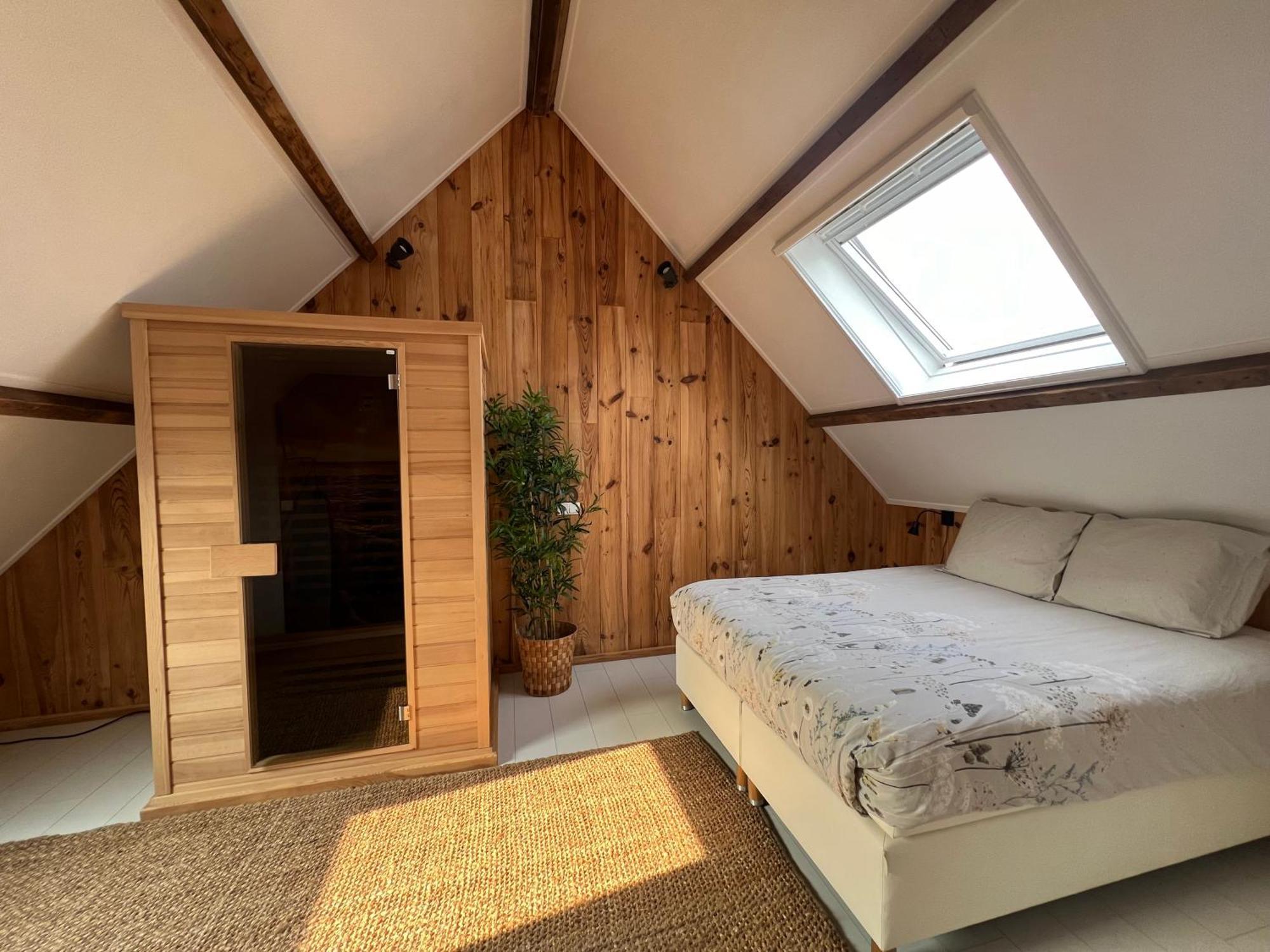 B & B 'Droom In De Polder De Suite Met Prive Sauna Arnemuiden Ngoại thất bức ảnh